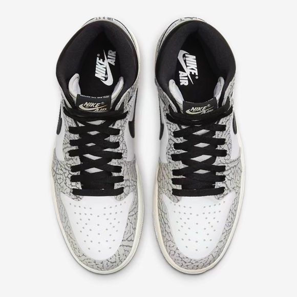 Nike Air Jordan 1 Retro High OG “White Cement” aka “Elephant Print” sneakers - Picture 9 of 12